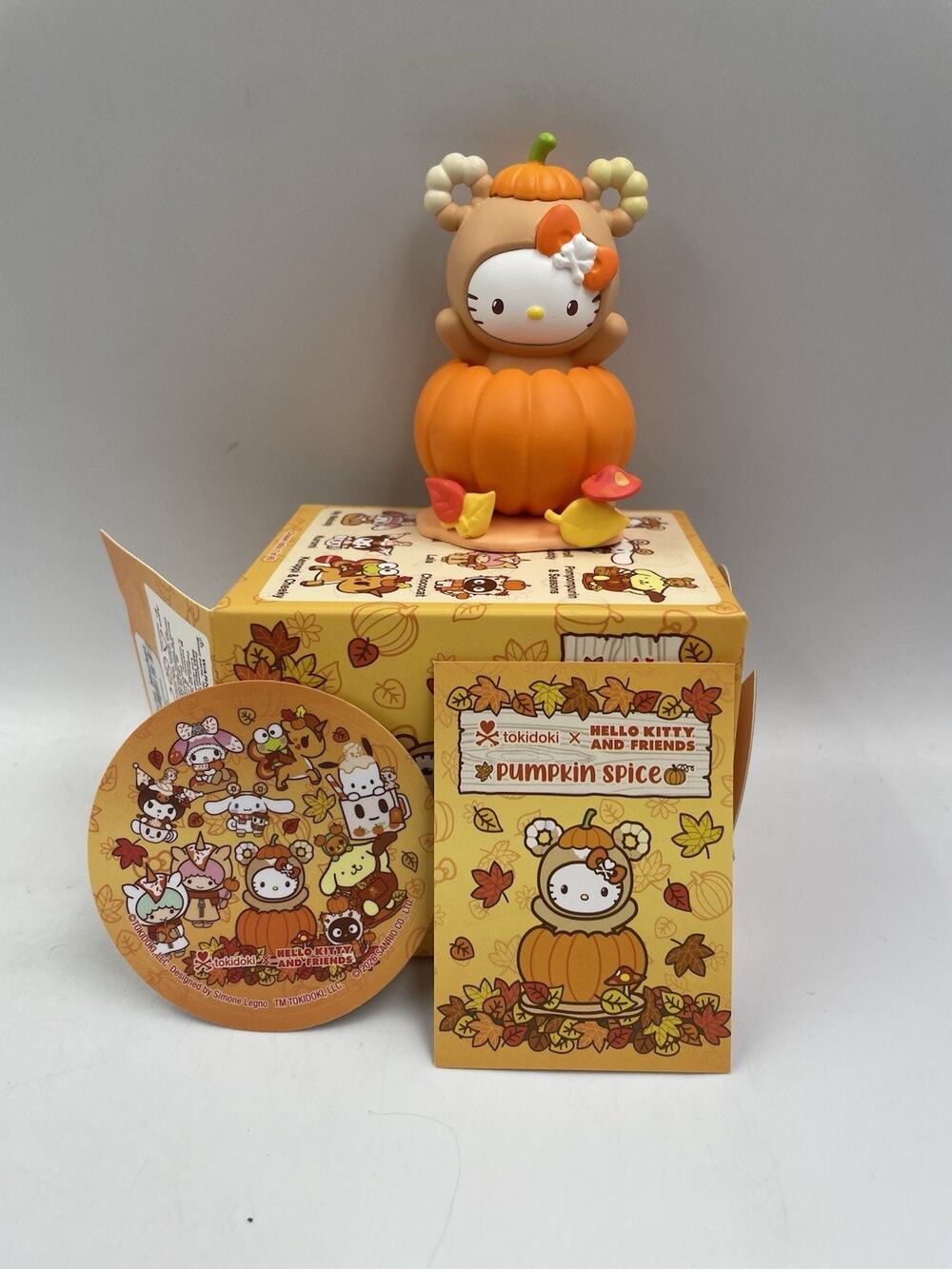 Tokidoki x Hello Kitty & Friends Pumpkin Spice Blind Box Figure Kiki